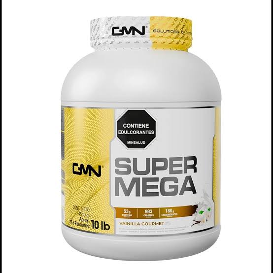 Super Mega Gainer 10 lb – Ganador de Masa Muscular