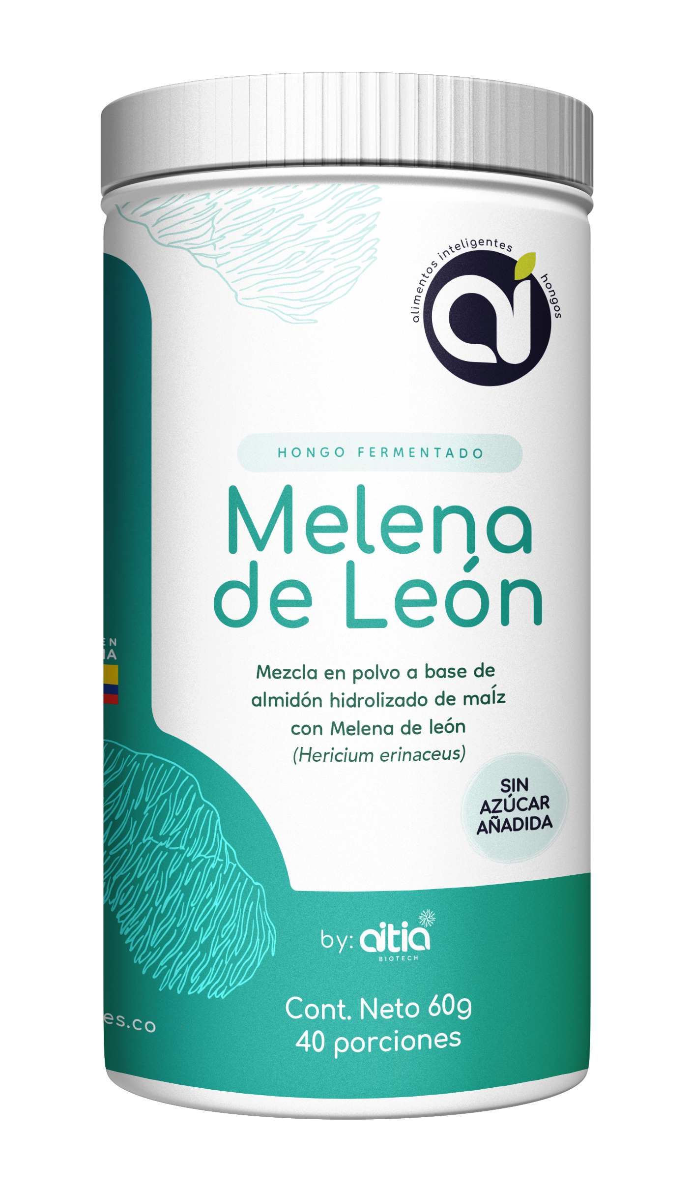 Melena de León (Hericium erinaceus)