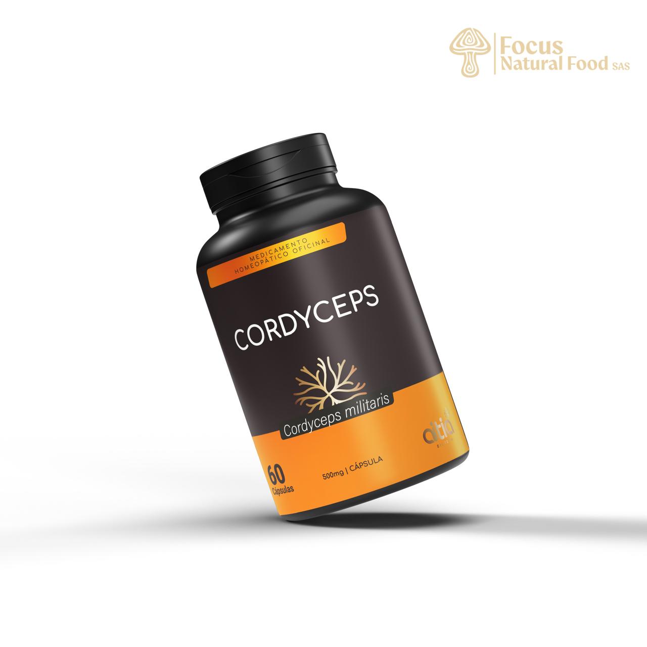 🍄 Cápsulas de Cordyceps – Extracto del Hongo Cordyceps