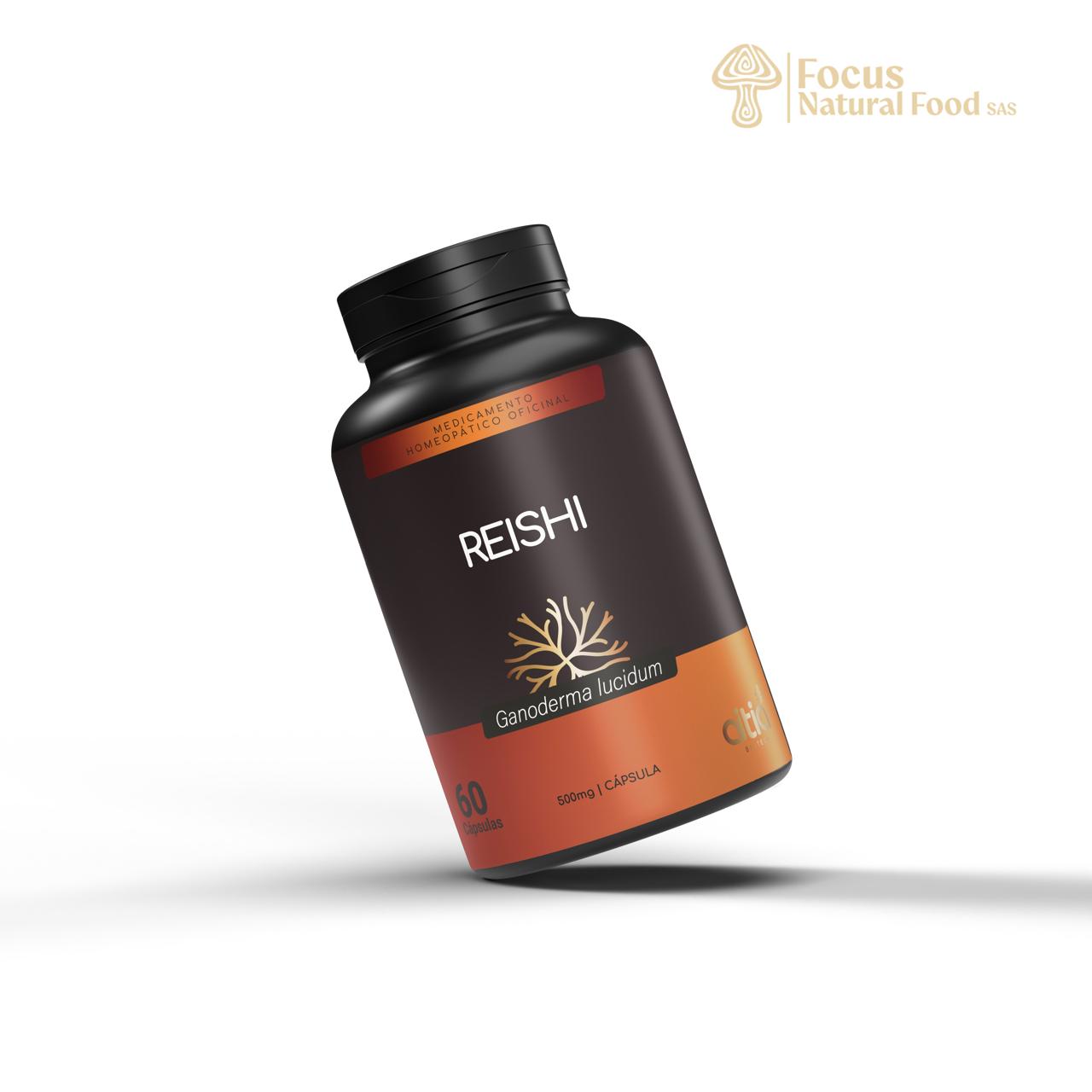 🍄 Cápsulas de Reishi – Extracto de Ganoderma lucidum