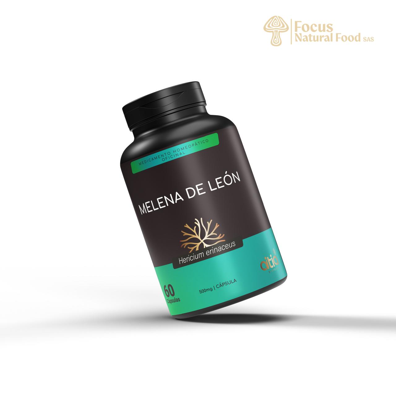 🍄 Cápsulas de Melena de León – Extracto de Hericium erinaceus